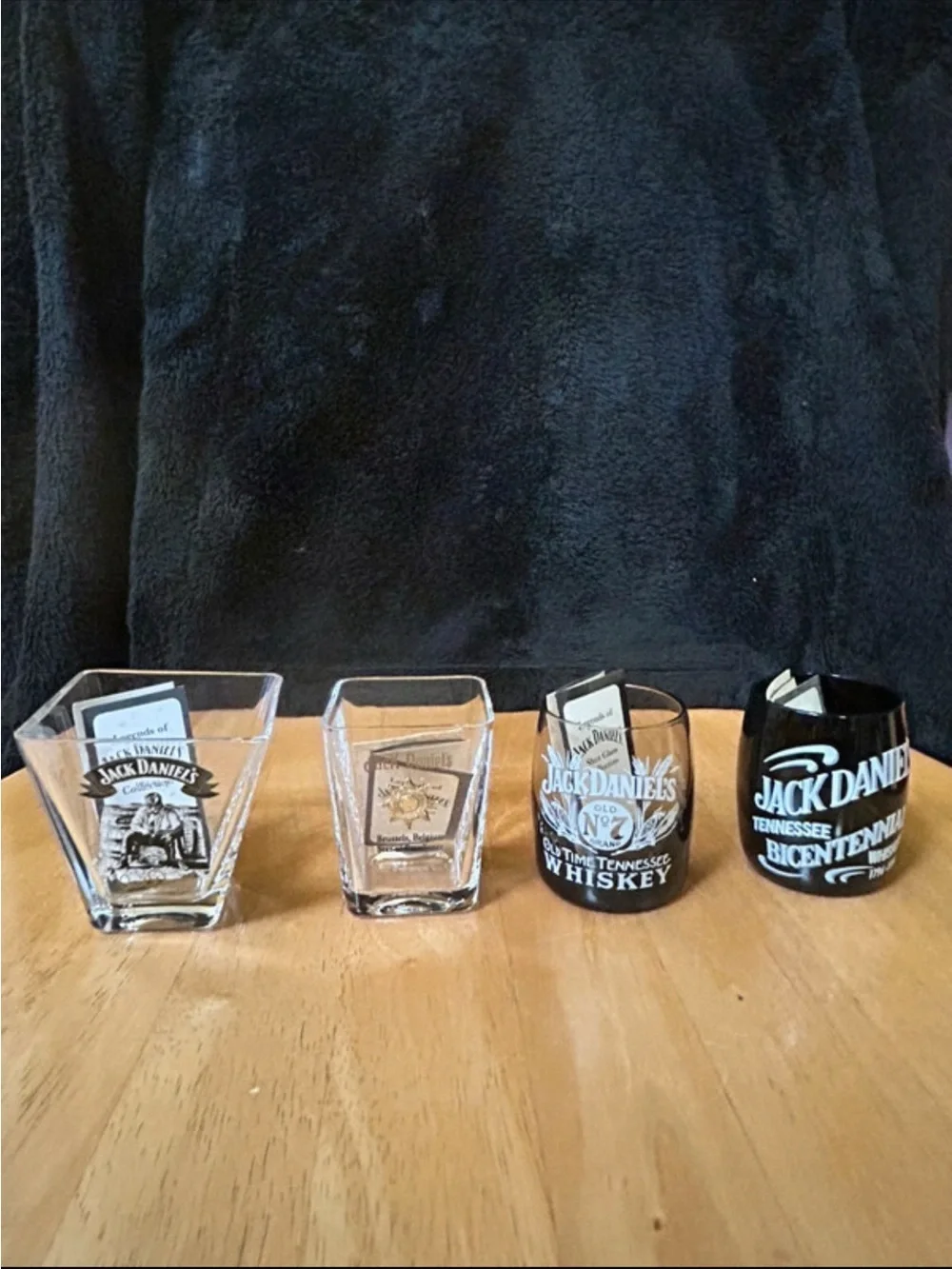 Vintage Legends of Jack Daniels 18-Shot Glass Collection